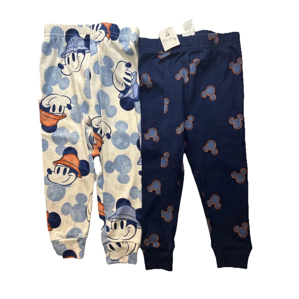 Disney Minnie Mouse Boy's Baby Toddler Extra Pants‎  Pajama Sleepwear. 2T *NWT